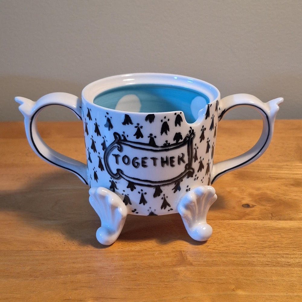 MOLLY HATCH Anthropologie 'Better Together' Ceramic Stacking Creamer/Sugar Set - Picture 5 of 16